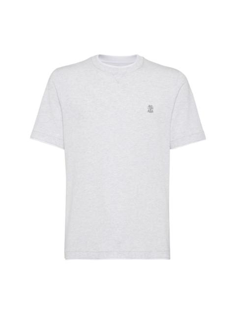 Brunello Cucinelli Logo cotton t-shirt