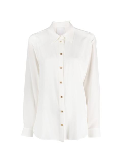 Givenchy long-sleeve silk shirt