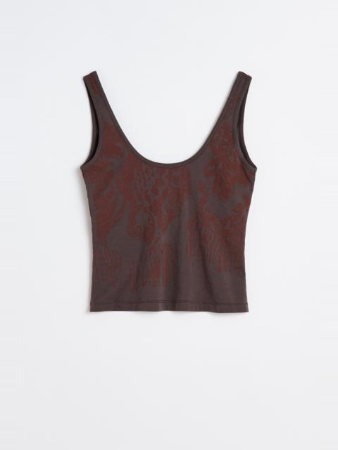Our Legacy Our Legacy Blade Tank Tasty Raisin Lace Stencil