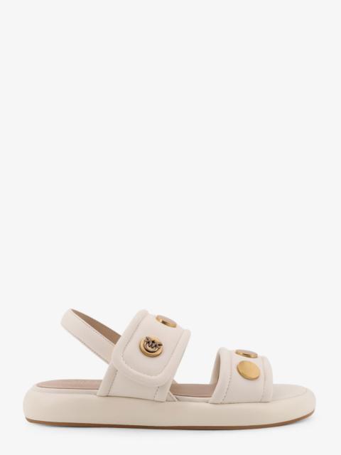 PINKO Pinko Fiona Low Leather Sandals