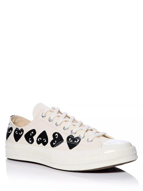Comme Des Garçons Men's Low Top Lace Up Sneakers