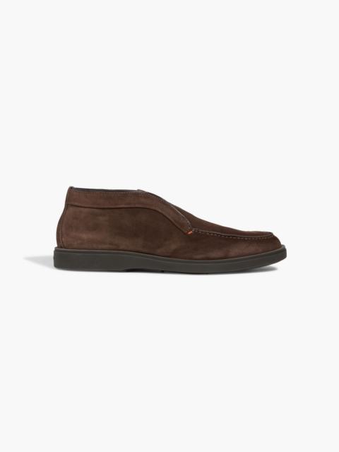 Santoni Dragon suede chukka boots