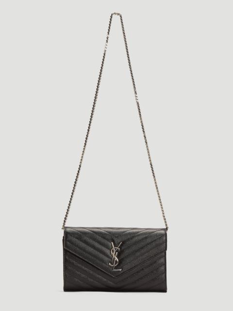 SAINT LAURENT Saint Laurent Women Ysl Monogrammed Wallet Bag