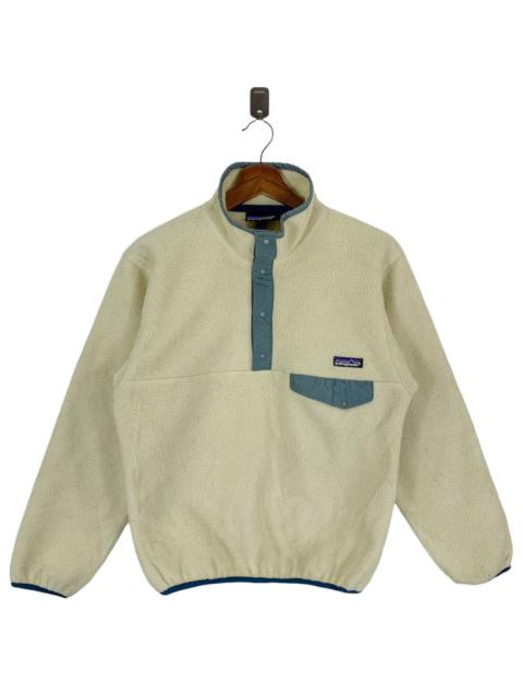 Patagonia VINTAGE PATAGONIA OUTDOOR FLEECE HUNTING SWEATER SNAP BUTTO
