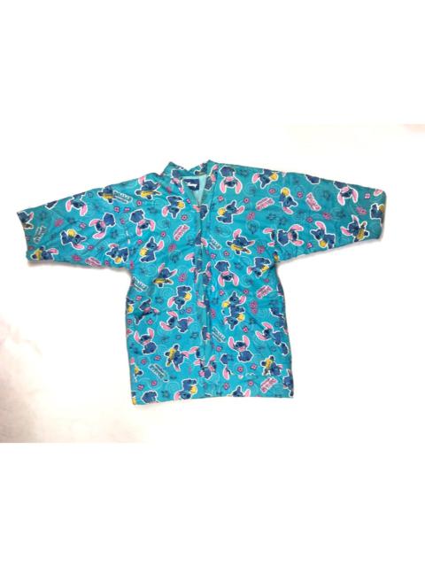 Other Designers Stitch's Jeans - Hanten kimono aloha stitch fullprint snap button