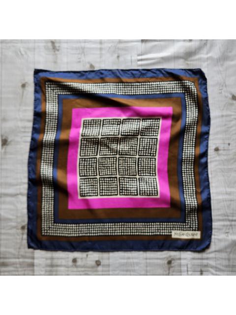 Other Designers Vintage × Yves Saint Laurent - Vintage Yves Saint Laurent Scarf Multicolor