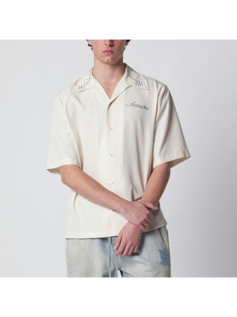 AMIRI Amiri Ivory Shirt With Stud Embroidery Men