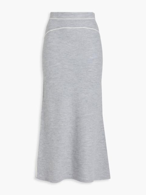 Sandro Wool maxi skirt