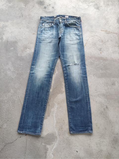 Other Designers Vintage AG Adriano Goldschmied Distressed Faded Denim