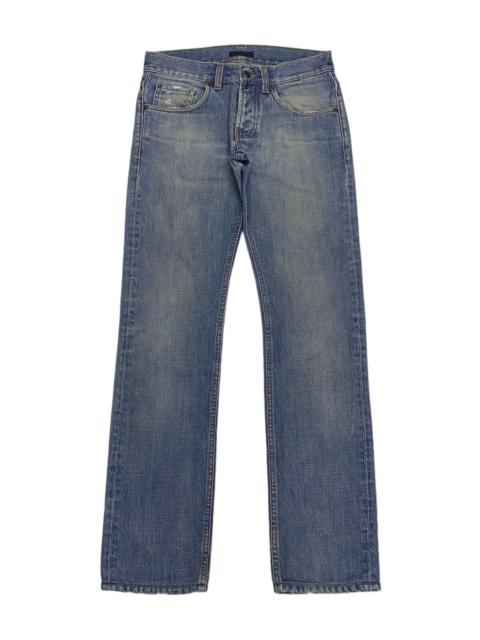 Other Designers 🔥VINTAGE PRADA DISTRESSED DENIM TAPERED LEG