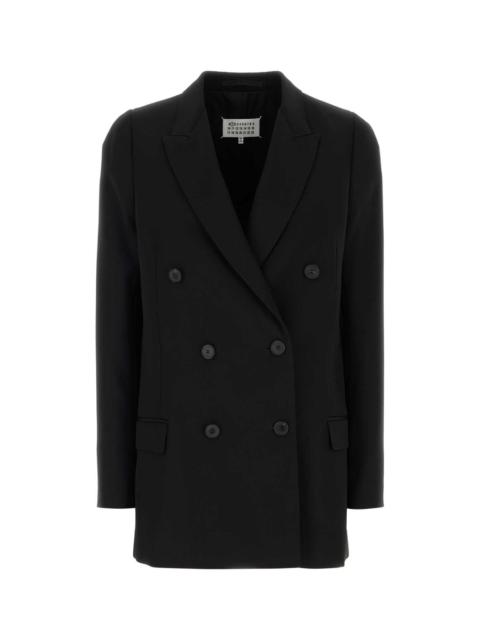 Maison Margiela Maison Margiela Women Black Wool Blazer