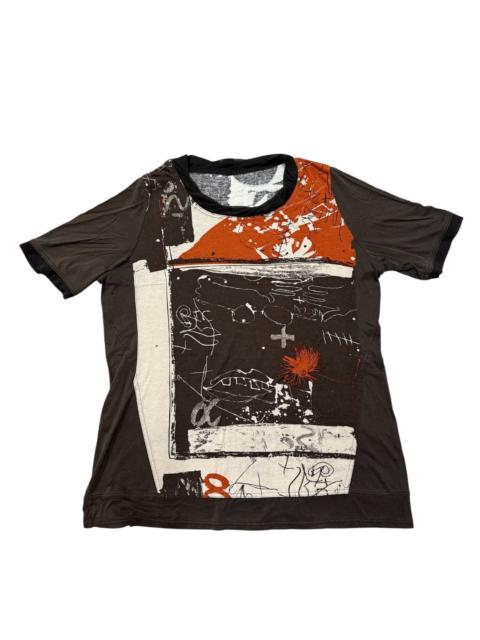 Other Designers Japanese Brand × Vintage - Halfmile all overpint tshirt