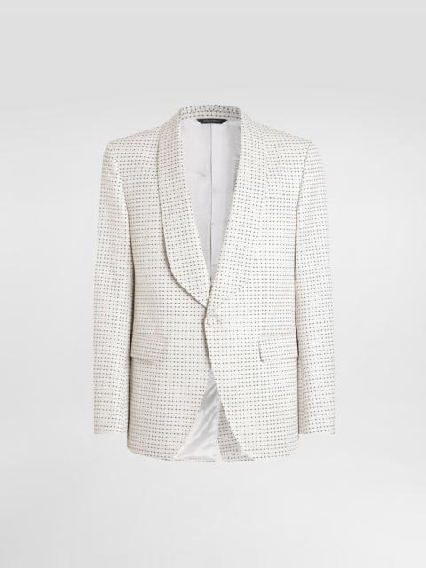 Dolce & Gabbana Single-breasted jacket in silk wool
