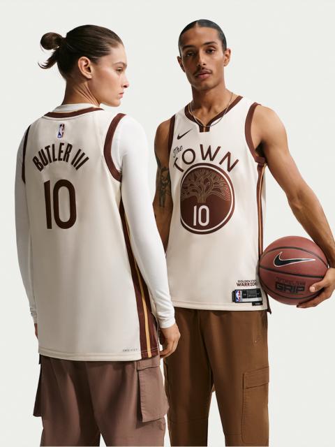 Nike Jimmy Butler Golden State Warriors City Edition Men's Nike NBA Swingman Jersey