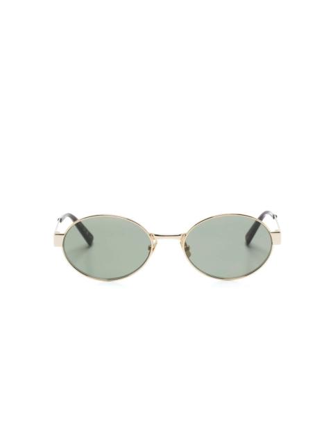 SAINT LAURENT Saint Laurent Gold Sunglasses Women