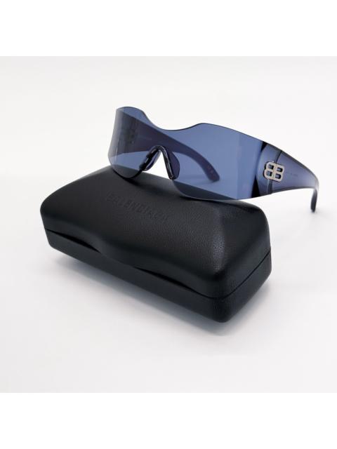 BALENCIAGA NEW BALENCIAGA BB0292S 002 SUNGLASSES BLUE UNISEX GEOMETRIC