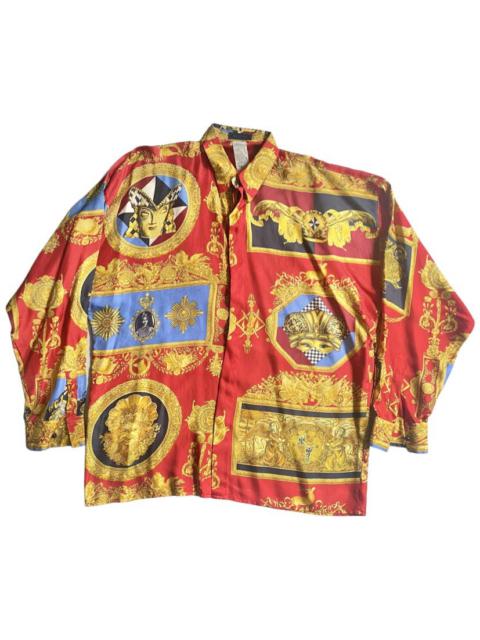 VERSACE Vintage 1992 Istante Versace Silk Shirt