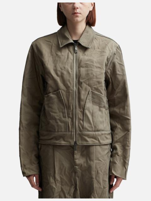 ADER error PRODUCT. 25 SEMI-OVERSIZED LAYERED WRINKLED JACKET