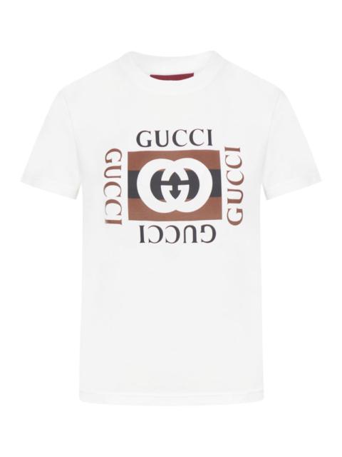 GUCCI Gucci Women Printed Cotton Jersey T-Shirt
