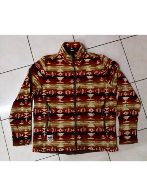 Other Designers Japanese Brand - Zip Up Printed Fleece