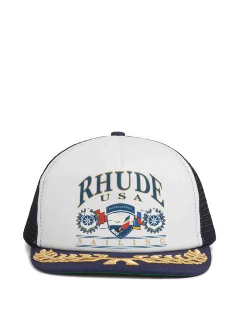 Rhude Rhude Embroidery Baseball  Cap