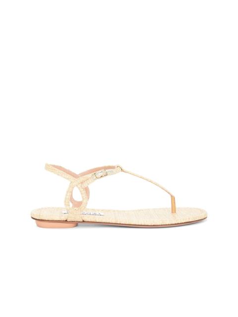 AQUAZZURA Almost Bare Sandal Flat