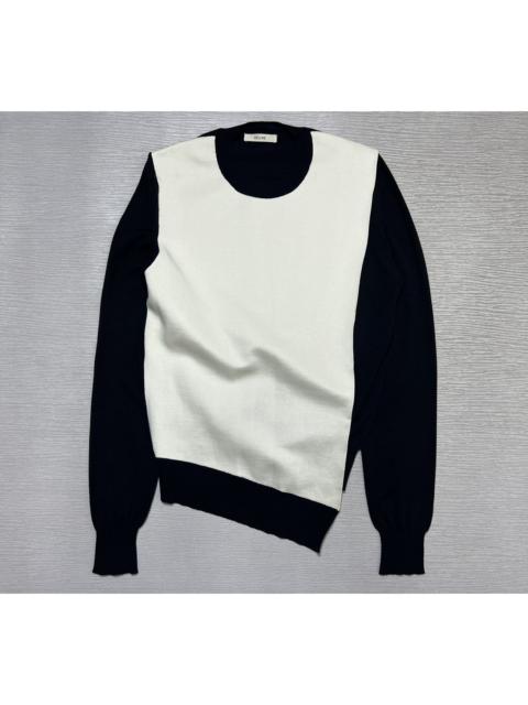 CELINE Celine - Phoebe Philo - Colorblock Knit Layered Sweater