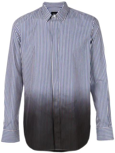 Ann Demeulemeester Striped Gradient Shirt