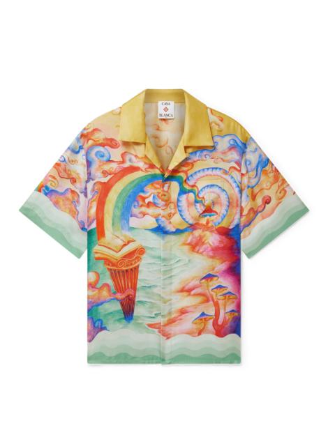 CASABLANCA Nature's Teacher Silk Shirt | Casablanca Paris