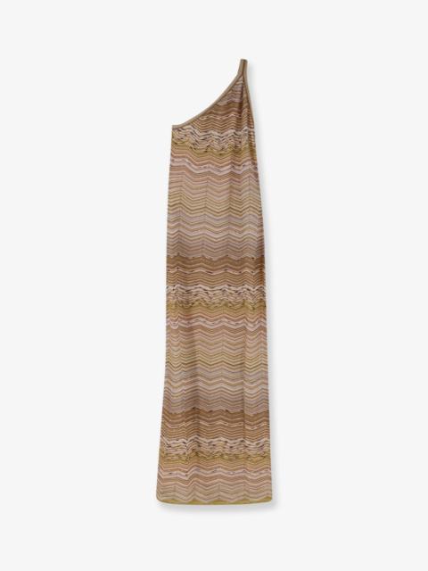 Missoni Missoni Women Vestito Lungo In Viscosa Laminata