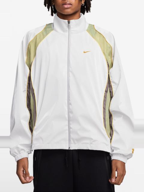 Nike Project F.R.O.G. Track Jacket in White/Olive Aura/Taupe Grey at Nordstrom