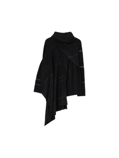 Yohji Yamamoto Asymmetry Flare Pull Over 'Black'