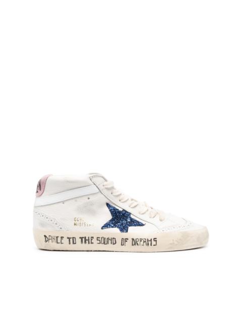 Golden Goose Mid Star lace-up sneakers