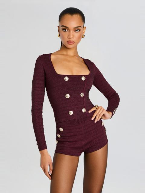 RETROFÊTE CLEMENCE BANDAGE KNIT TOP