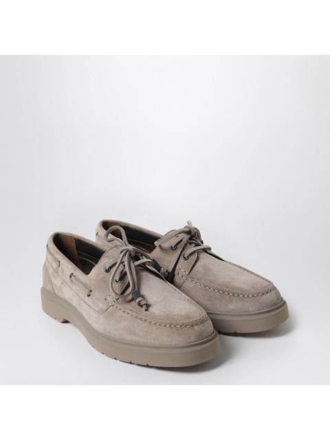 Brunello Cucinelli suede boat loafers