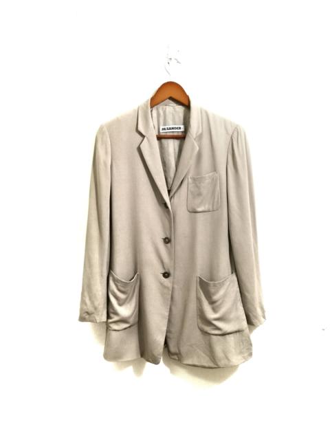 Jil Sander Jil Sander Jacket Coat Gray Color 10