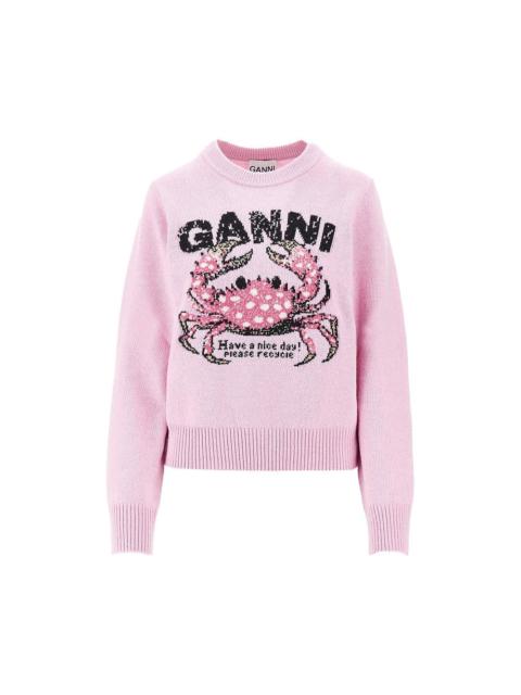 GANNI Ganni Women 'Crab' Wool-Blend Sweater