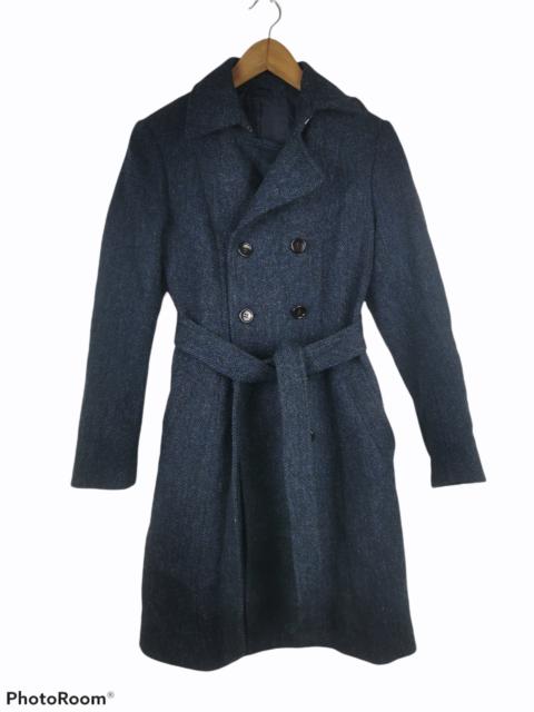Other Designers Harris Tweed - Harris Tweed Women Wool Long Coat