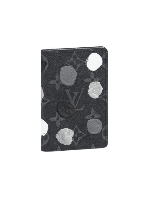 Louis Vuitton Louis Vuitton x Yayoi Kusama Pocket Organizer Monogram Eclipse Black/Silver