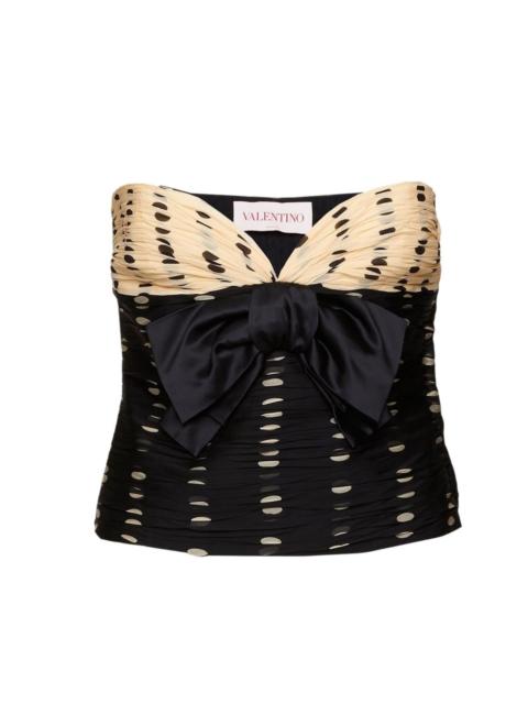Valentino Plusdepois Print Chiffon Top
