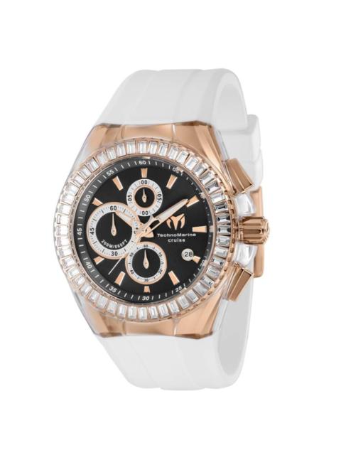 Other Designers TechnoMarine Cruise Chronograph Quartz Crystal Black Dial Men's Watch TM-121160