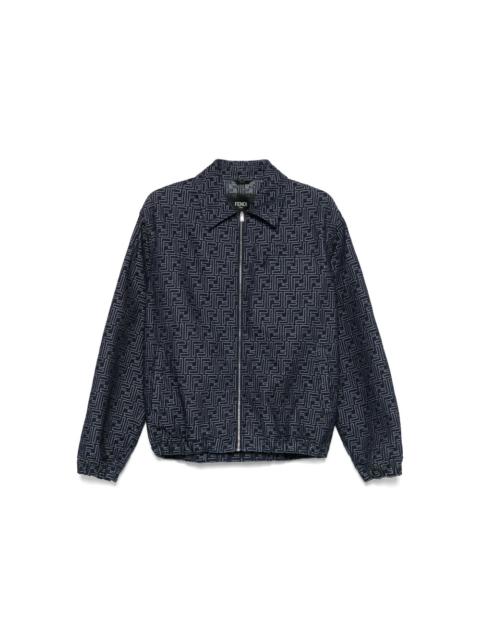 FENDI Fendi Blue Jackets - Bomber Jackets Men