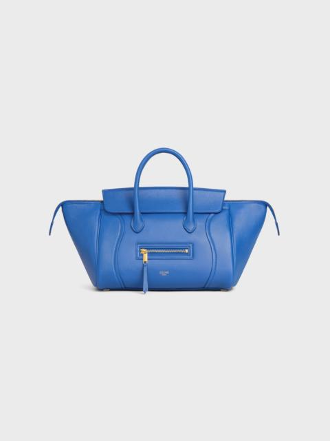 CELINE SMALL NEW LUGGAGE IN SUPPLE SHINY LAMBSKIN
