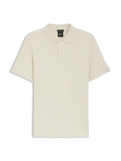 BOSS PALLAS POLO SHIRT IN COTTON PIQUÉ WITH EMBROIDERED LOGO
