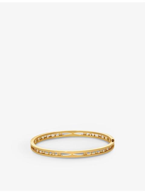 BVLGARI B.zero1 18ct yellow-gold bangle bracelet