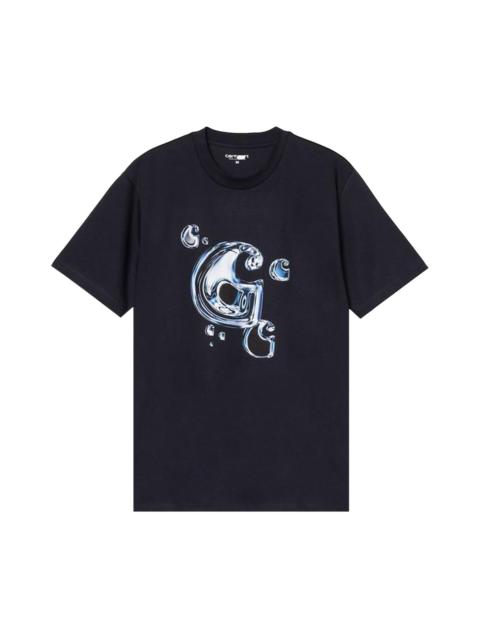 Carhartt Carhartt WIP Short-Sleeve Solar Chrome C-Logo T-Shirt 'Dark Navy'