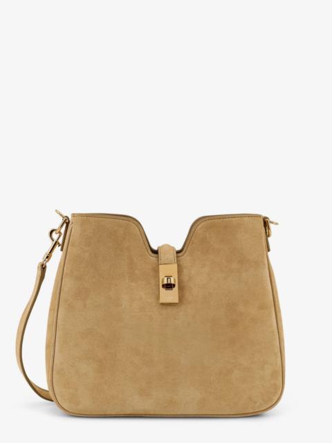 CELINE Celine Camilla 16 Suede Crossbody Bag