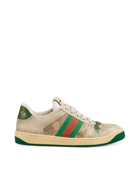GUCCI SCREENER SNEAKER IN LEATHER