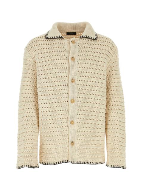Alanui Sand Crochet Shirt