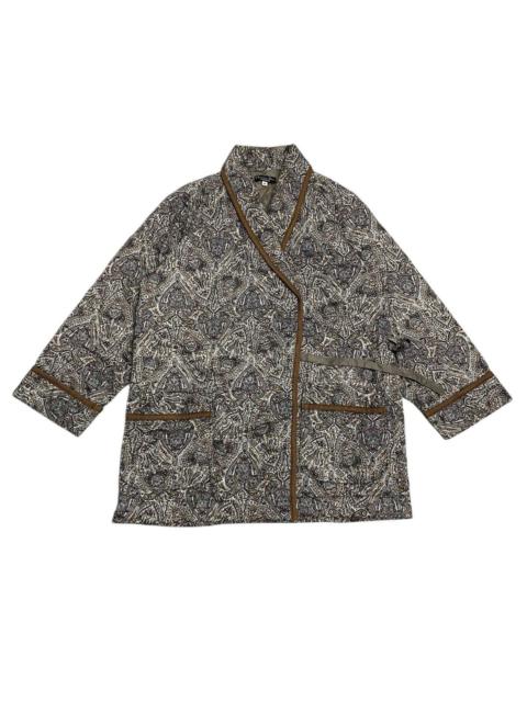 Vintage Christian Dior paisley quilted jacket